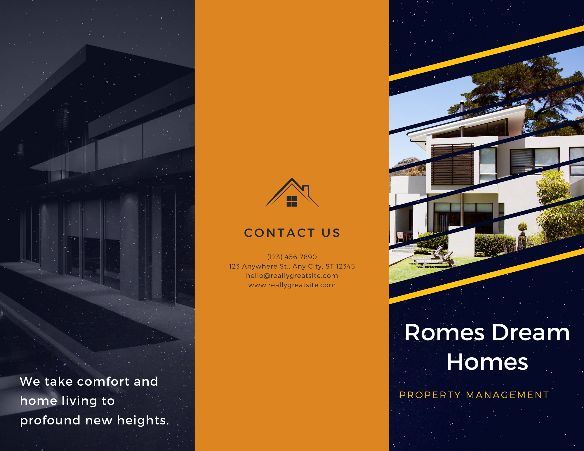 Real Estate Tri Fold Brochure